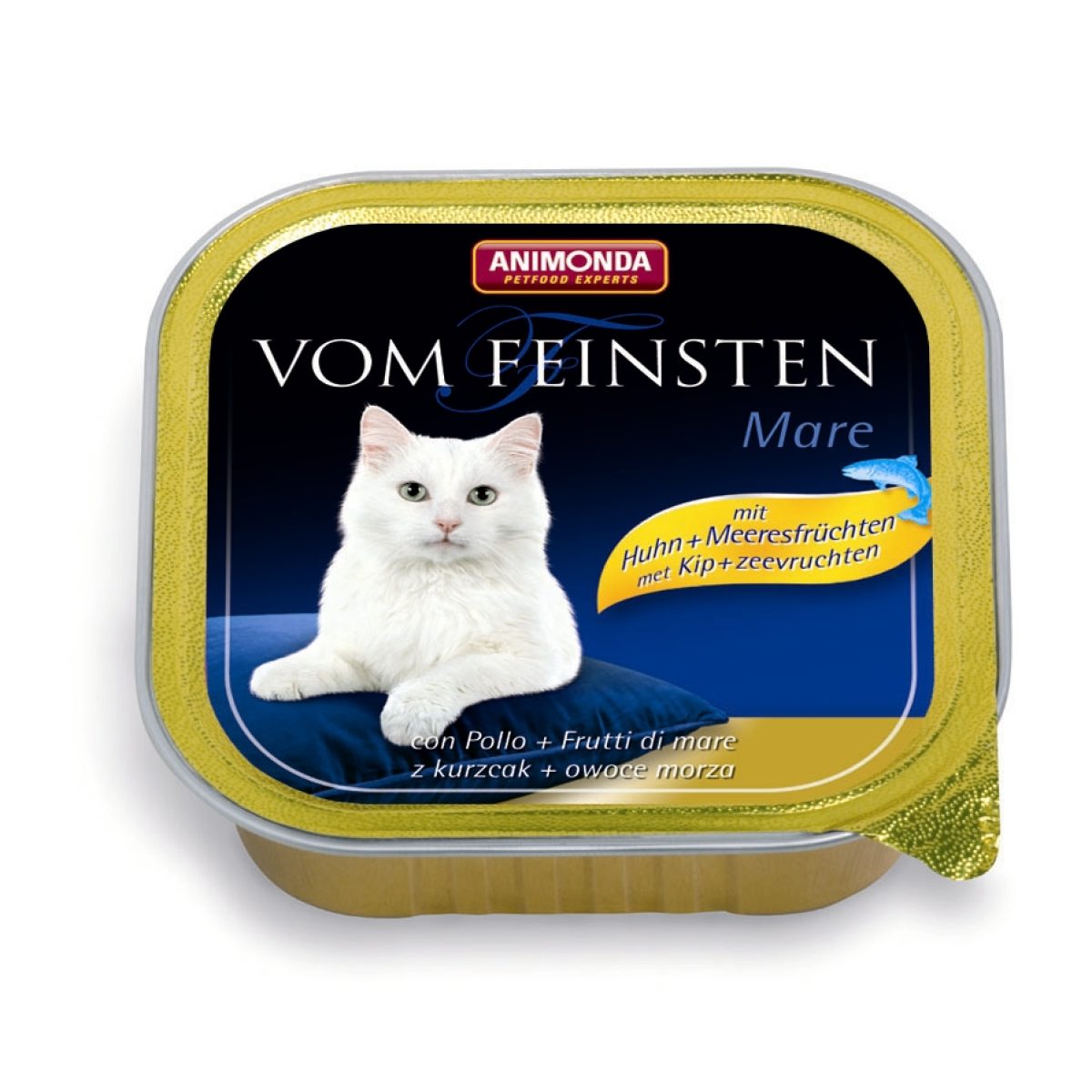 Animonda - Vom Feinsten Mare Adult Cats kuracie & morské plody, 100 g – Obrázok 1