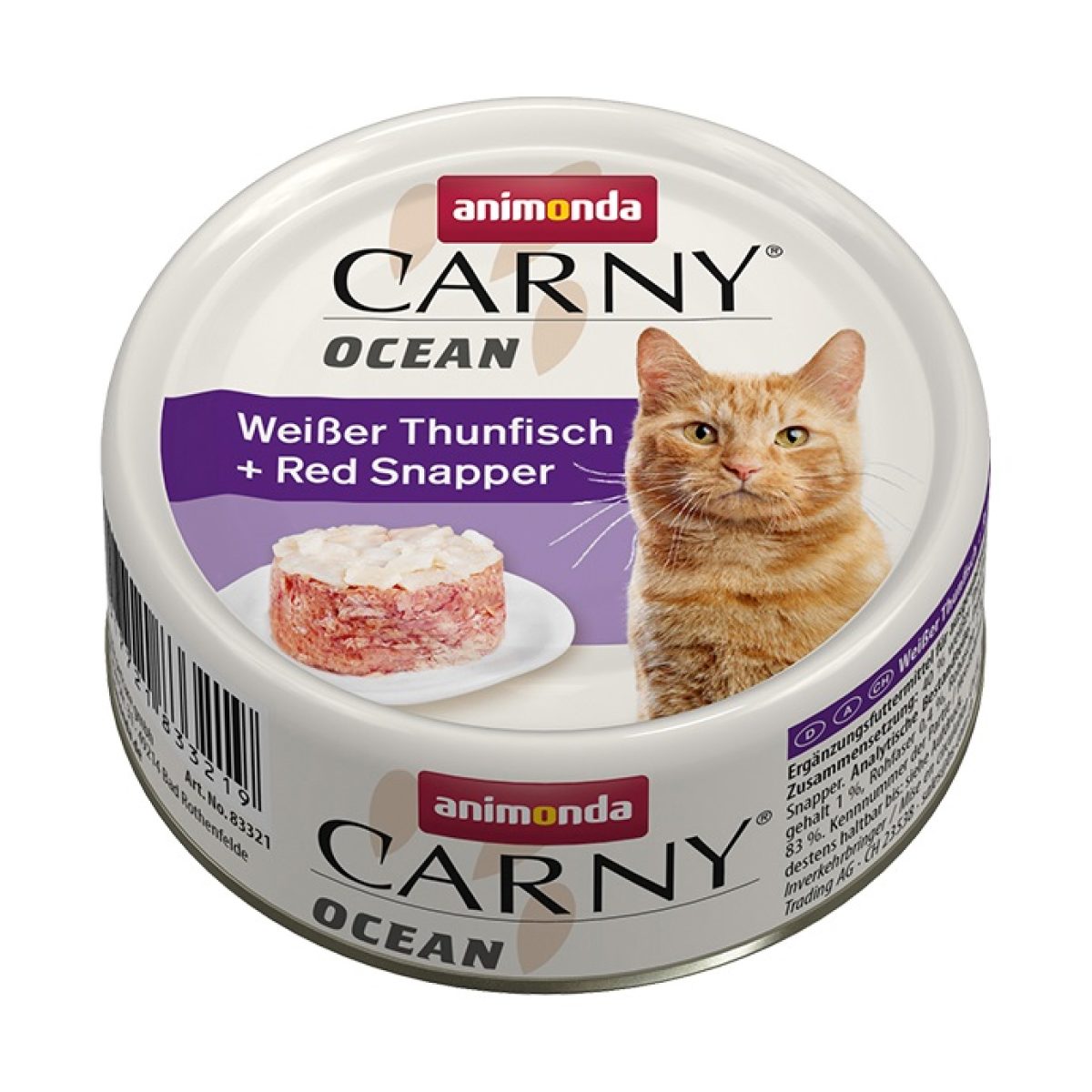 Animonda - Carny Ocean Adult Cats tuniak & chňapáč červený, 80 g – Obrázok 1