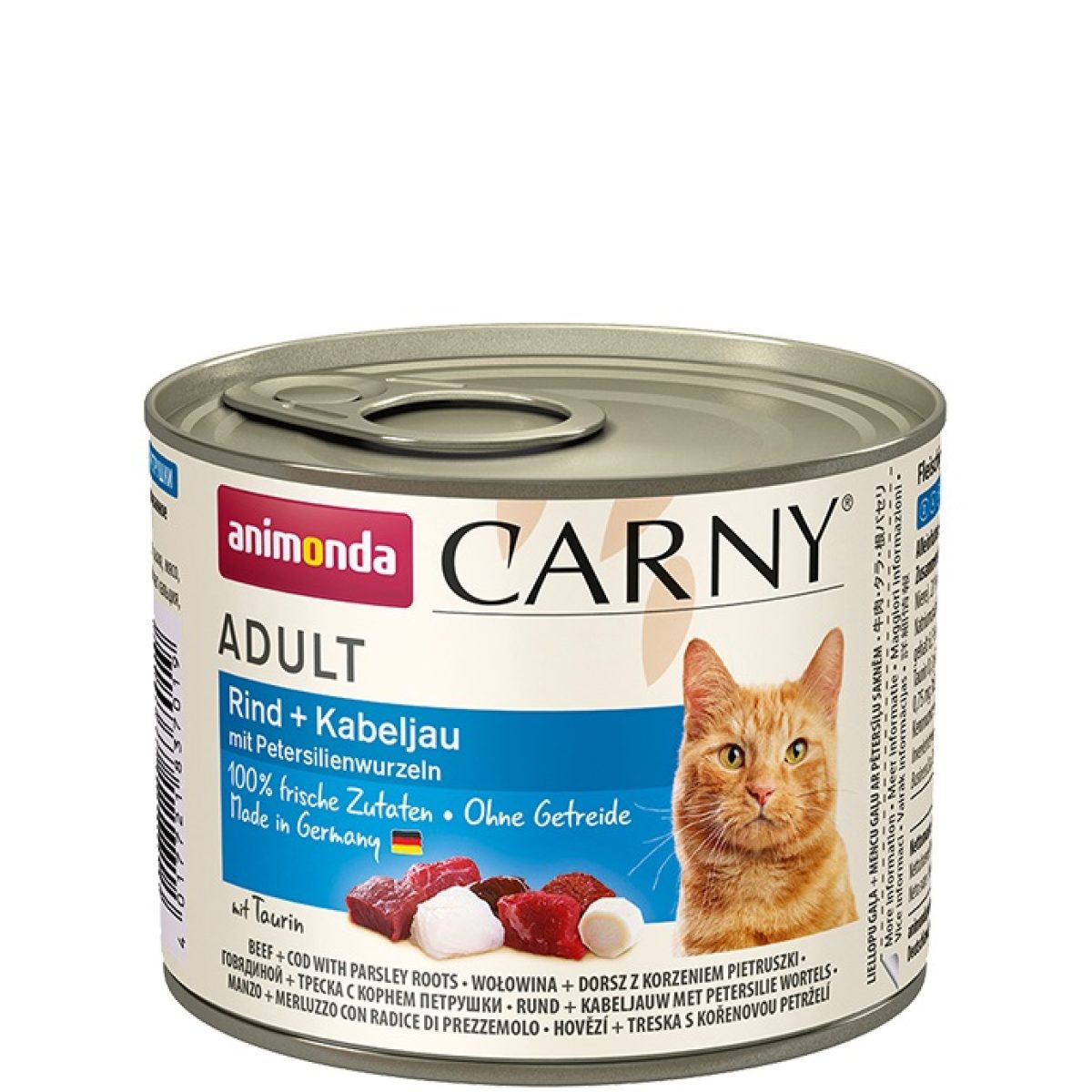 Animonda - Carny Adult Cats hovädzie & treska + petržlen, 200 g – Obrázok 1