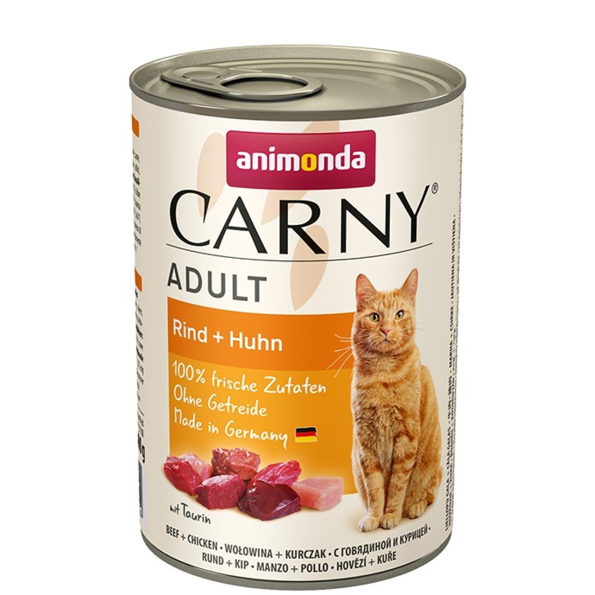 Animonda - Carny Adult Cats hovädzie & kuracie, 400 g – Obrázok 1