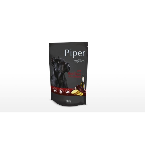 Piper - Adult hovädzia pečeň & zemiaky, 500 g
