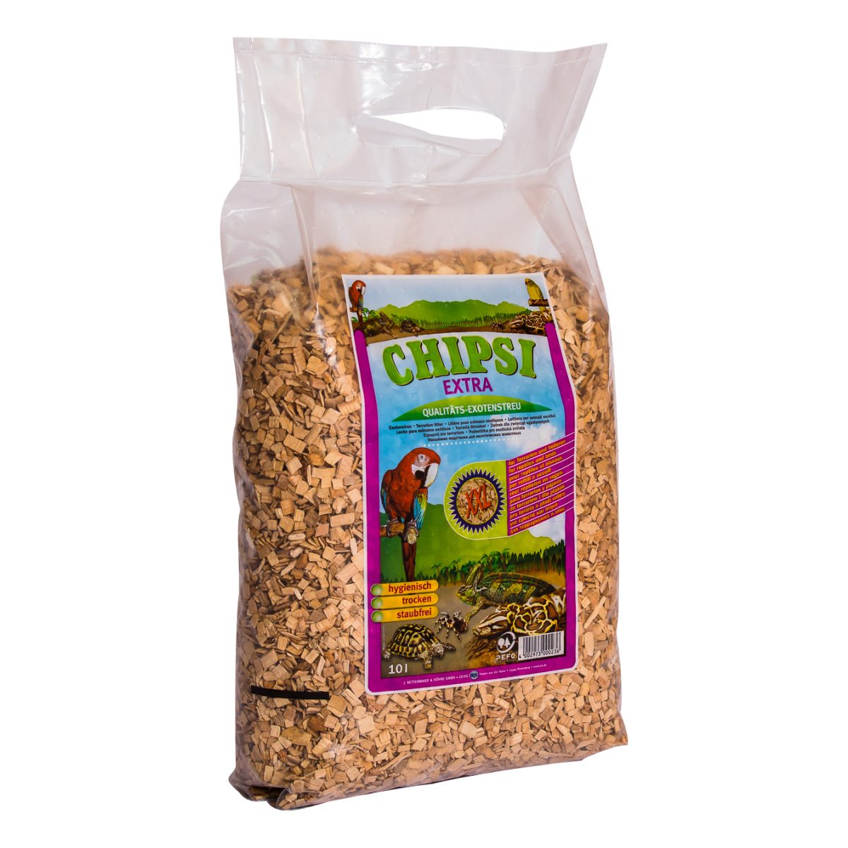 Podstielka - drevené chipsy 10 l/3 kg – Obrázok 1