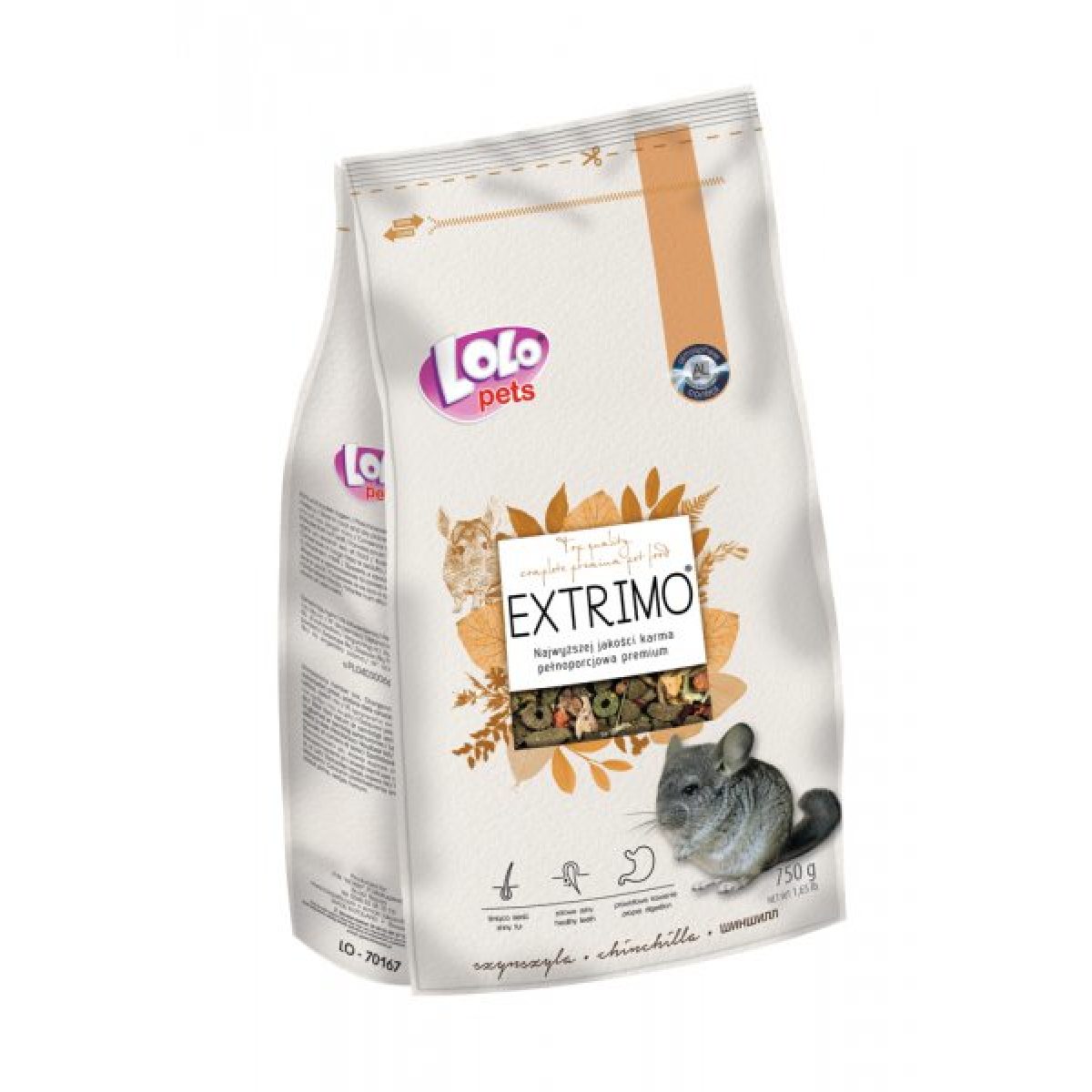EXTRIMO kompletné krmivo, 750 g – Obrázok 1