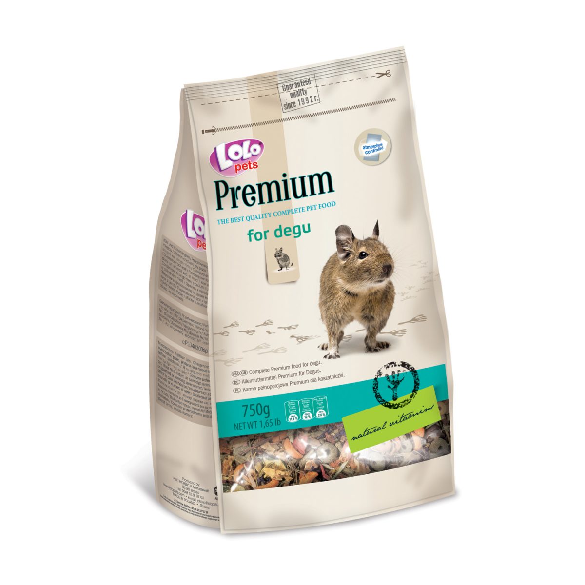 LOLO pets - Premium krmivo pre osmáky, 750 g – Obrázok 1