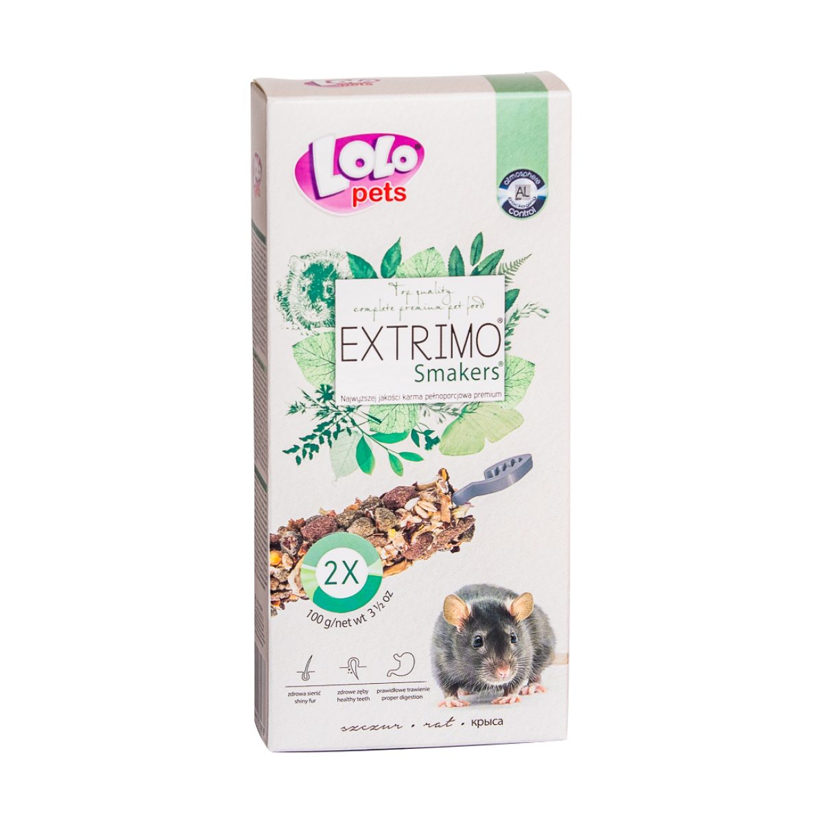 LO_71567 EXTRIMO SMAKERS tyčinky, 2 ks / 100 g – Obrázok 1