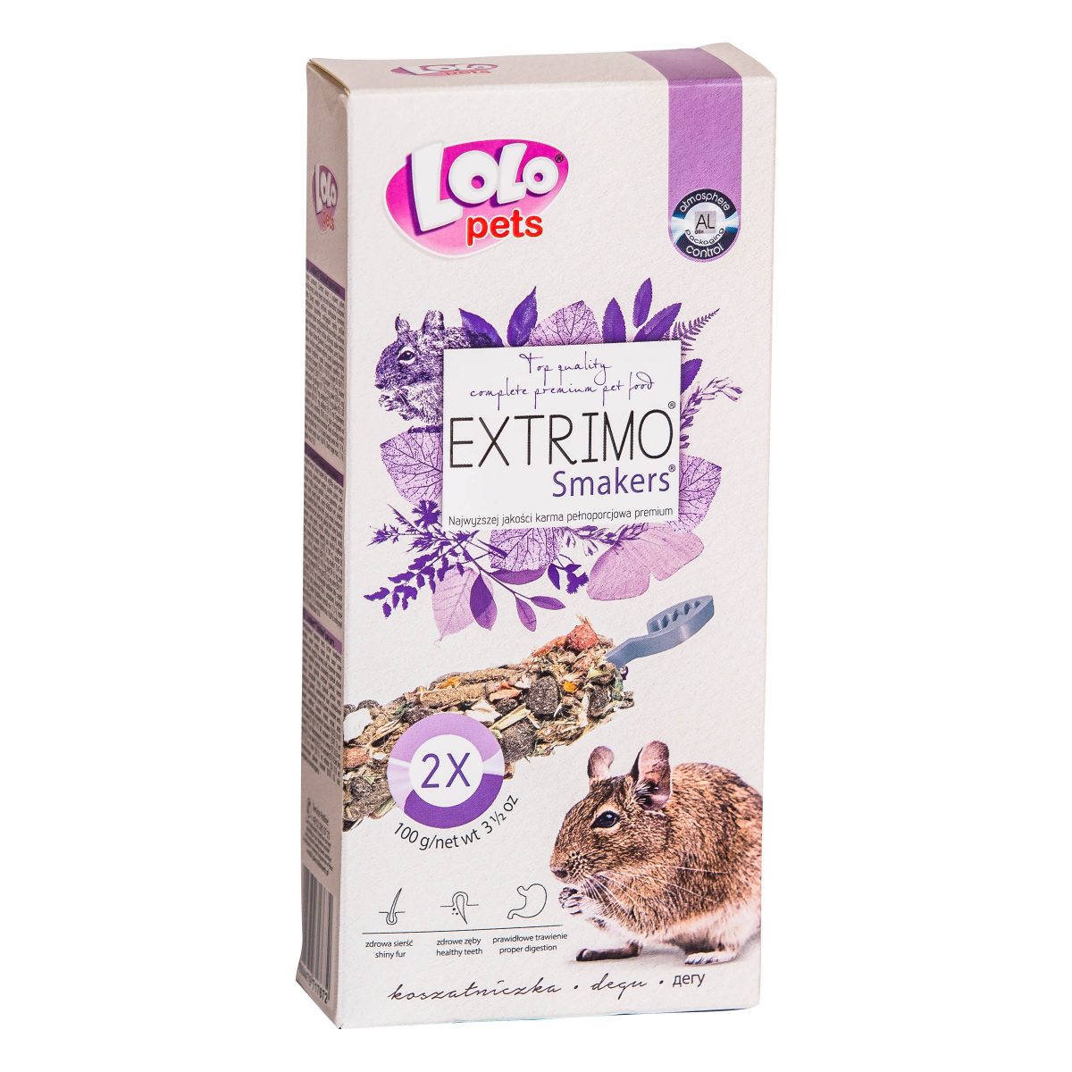 EXTRIMO SMAKERS tyčinky, 2 ks / 100 g – Obrázok 1