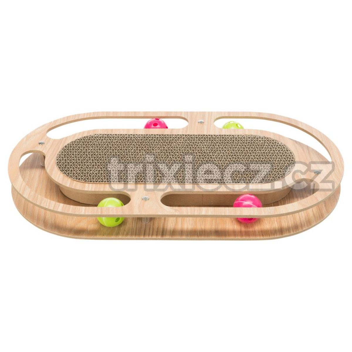 Škrabacia podložka v drevenom ráme, 45 x 4 x 25 cm – Obrázok 2