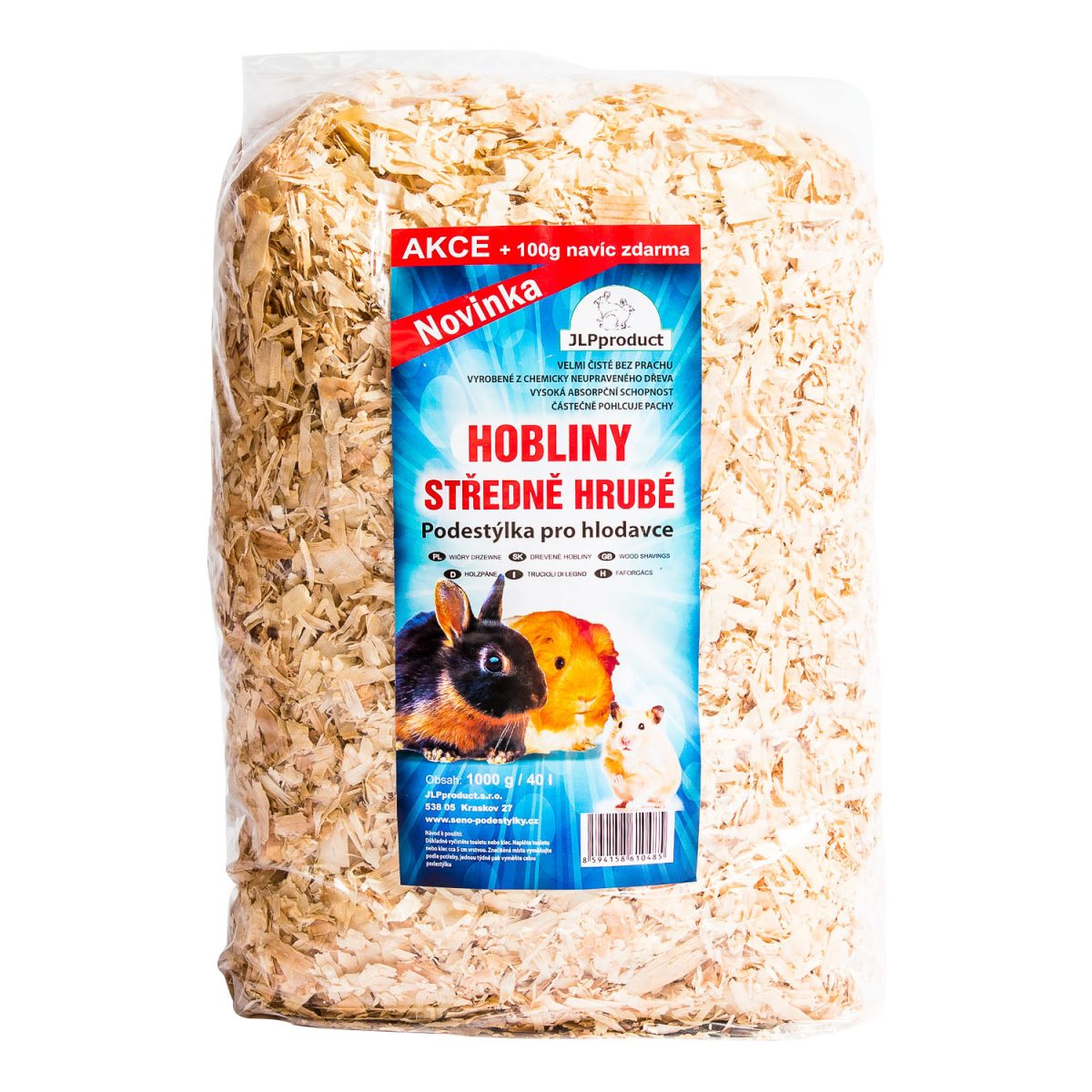 Hoblinová podstielka 1 kg – Obrázok 1