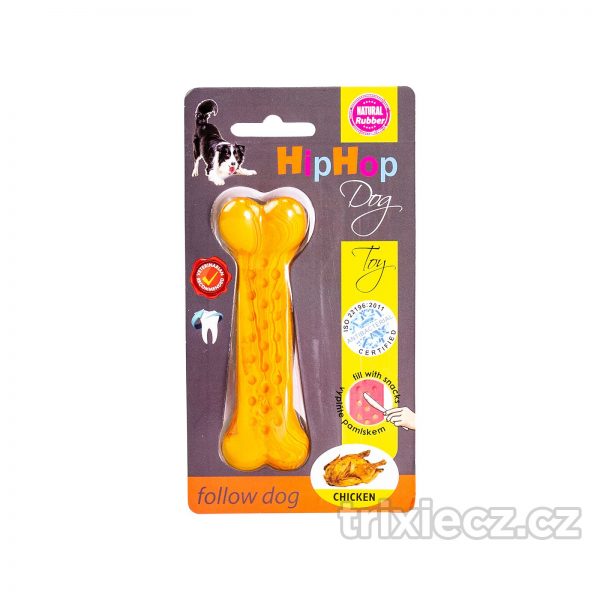 Antibakteriálna dentálna kosť s vôňou kuraťa 11 cm – Obrázok 2