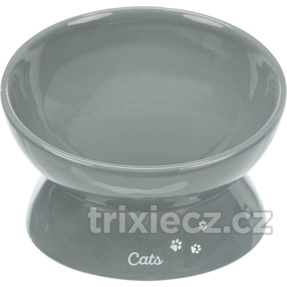 Ergonomická keramická miska XXL, vyvýšená, 0,35l / ø 17 cm – Obrázok 2