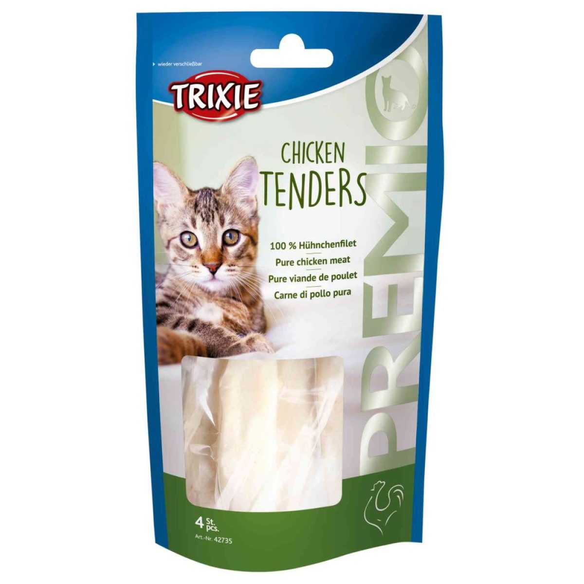 Varené kuracie prsia 4 ks, 70 g – Obrázok 1