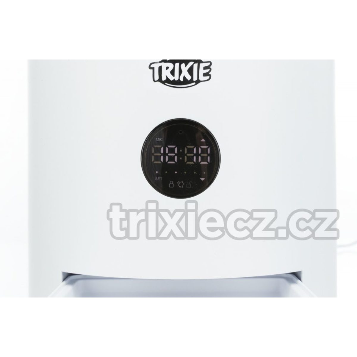 Automatický zásobník na krmivo TX9 2,8 l / 22x28x22 cm, biely – Obrázok 2