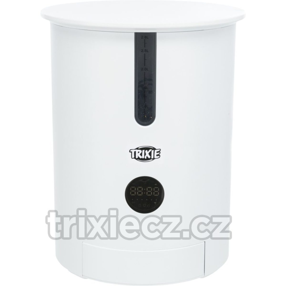Automatický zásobník na krmivo TX9 2,8 l / 22x28x22 cm, biely – Obrázok 3