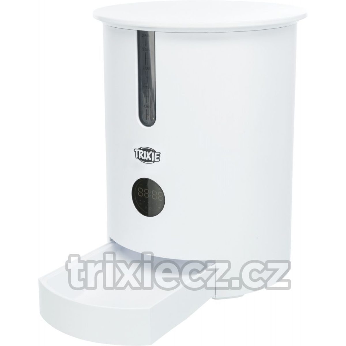 Automatický zásobník na krmivo TX9 2,8 l / 22x28x22 cm, biely – Obrázok 4