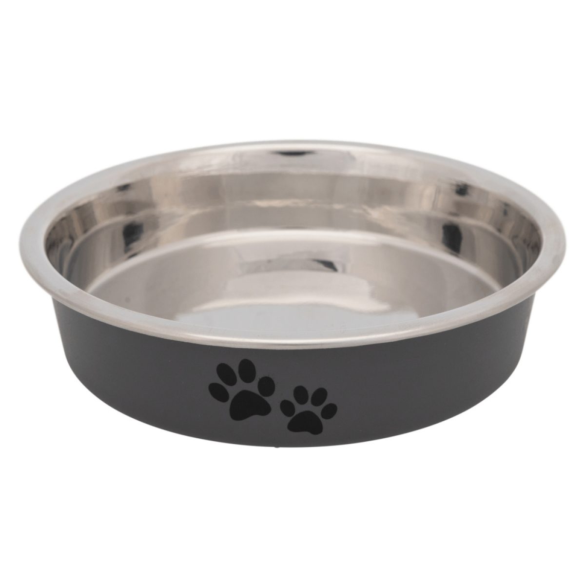 Nerezová miska pre mačky s krátkou papuľkou 0,25 l/13 cm – Obrázok 1