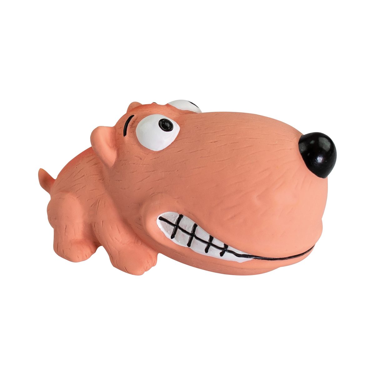 Mini latexový pes so zvukom, 9 cm – Obrázok 1